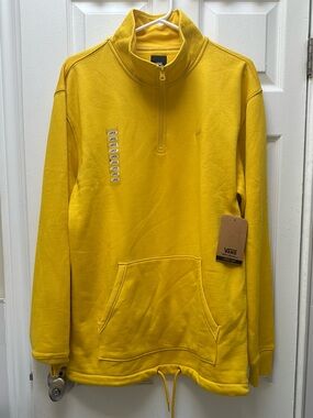 Vans Men’s Bright Yellow Half-Zip Pullover